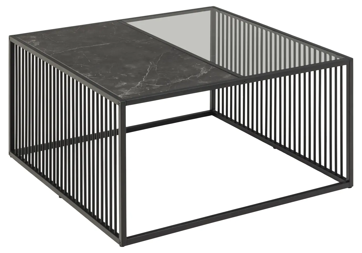 Actona Couchtisch Strington Schwarz