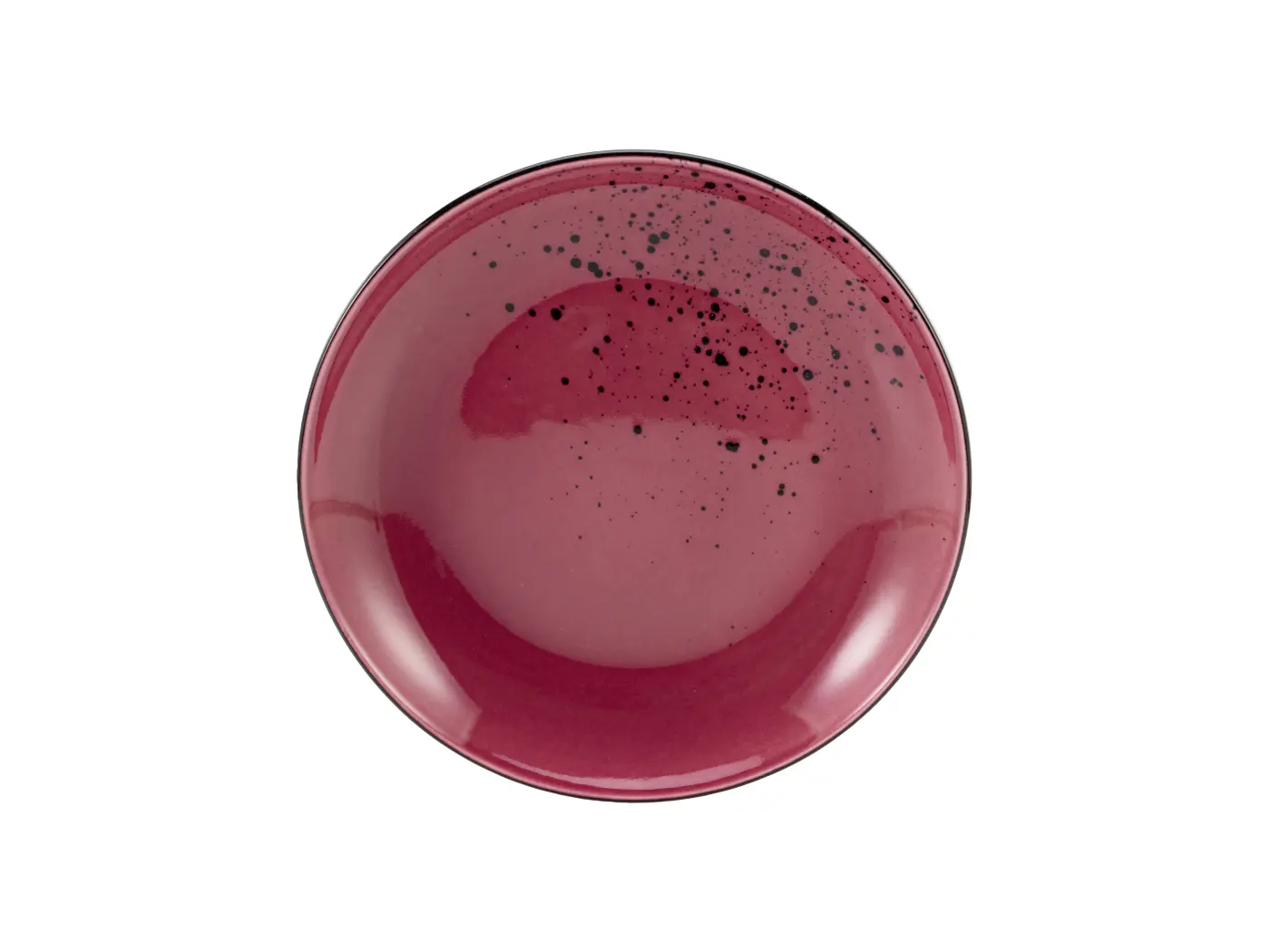Creatable Dessertteller, 21 x 3 x 21 cm Rot