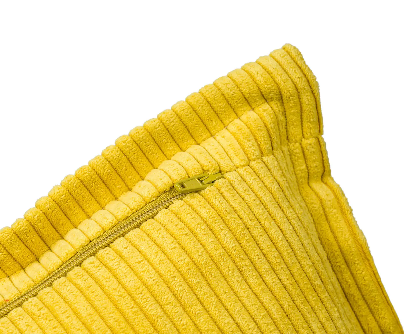 Gözze Kissenhülle Capri Senf 40x40 cm