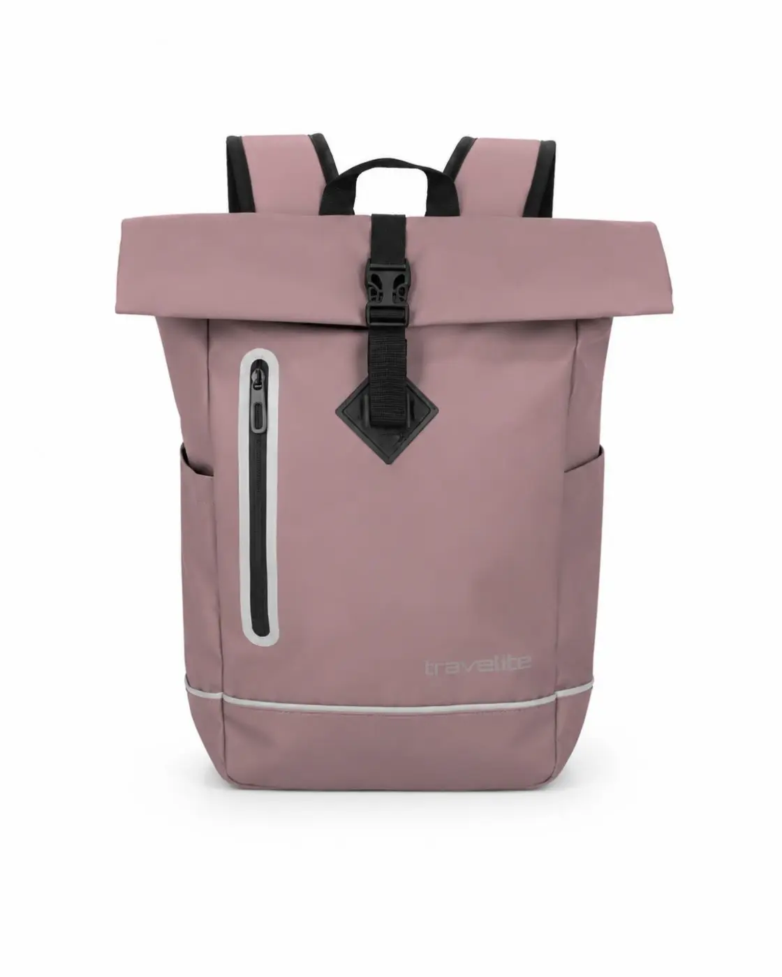 Travelite Backpack Roll-up Basics blush 26x48x15 cm