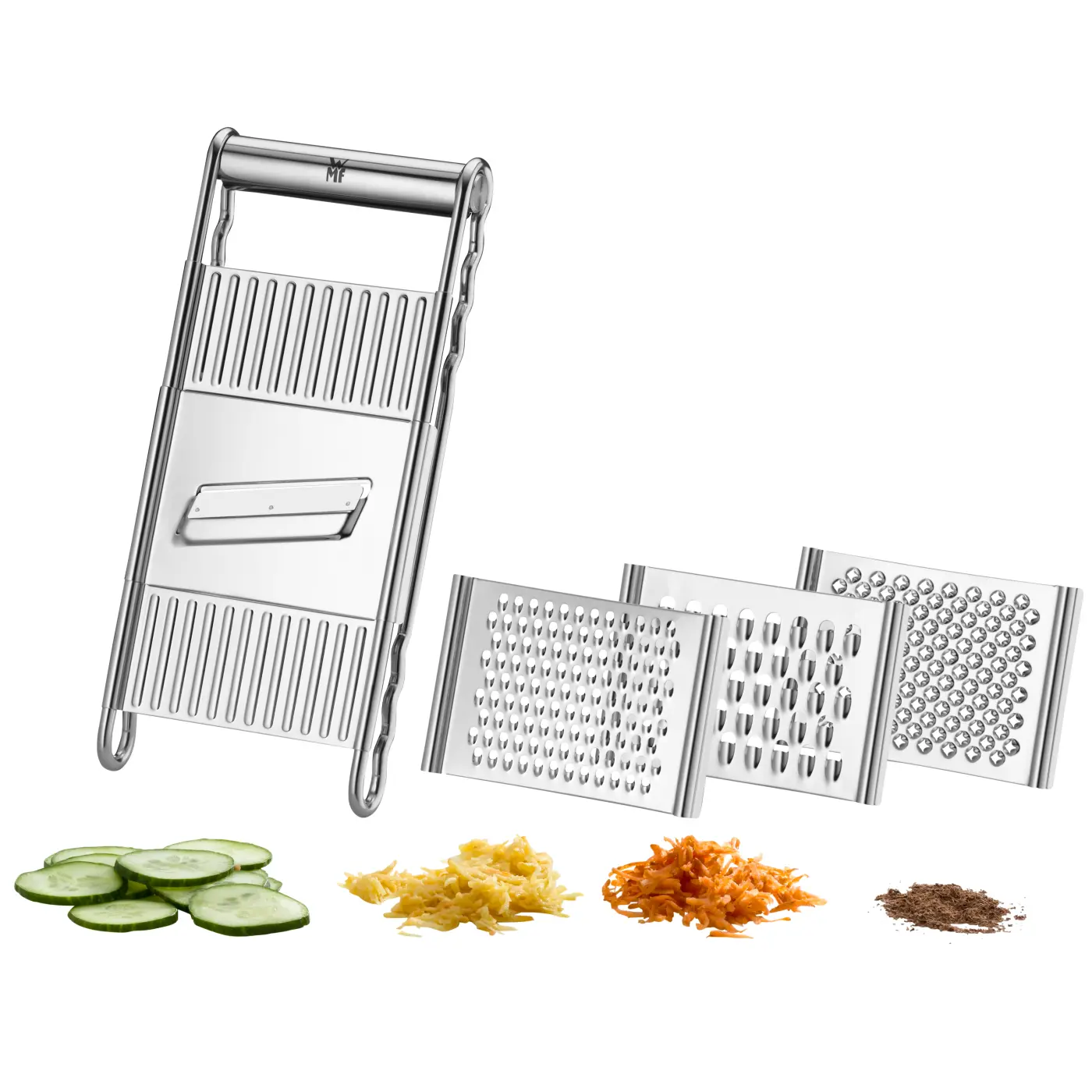 WMF Gourmet Reibe mit vier Einsätzen,