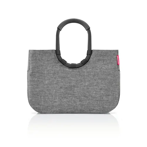 Reisenthel loopshopper L frame twist silver