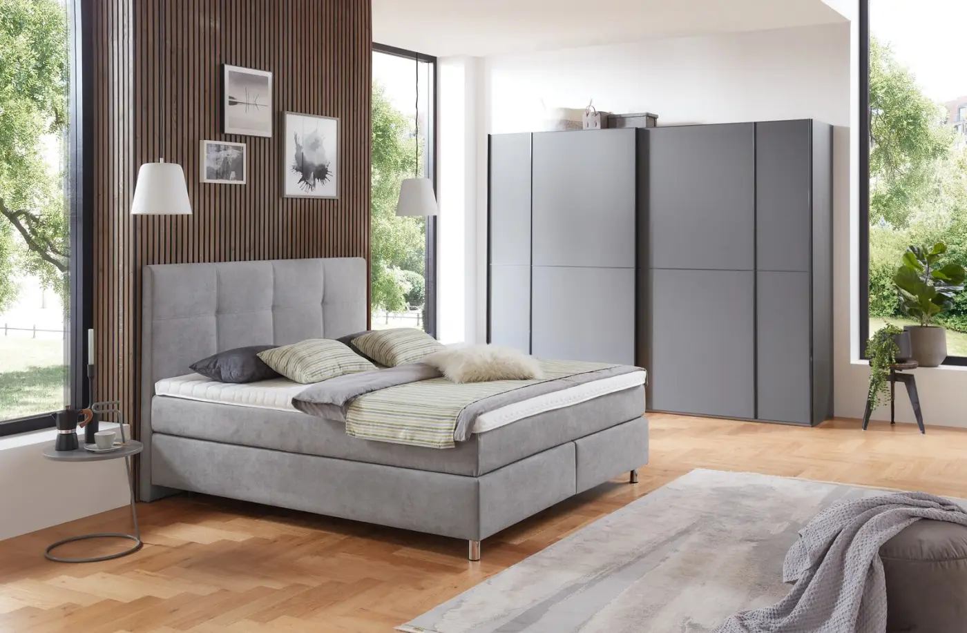 Staud Schwebetürenschrank Sonett 270x222x68 cm
