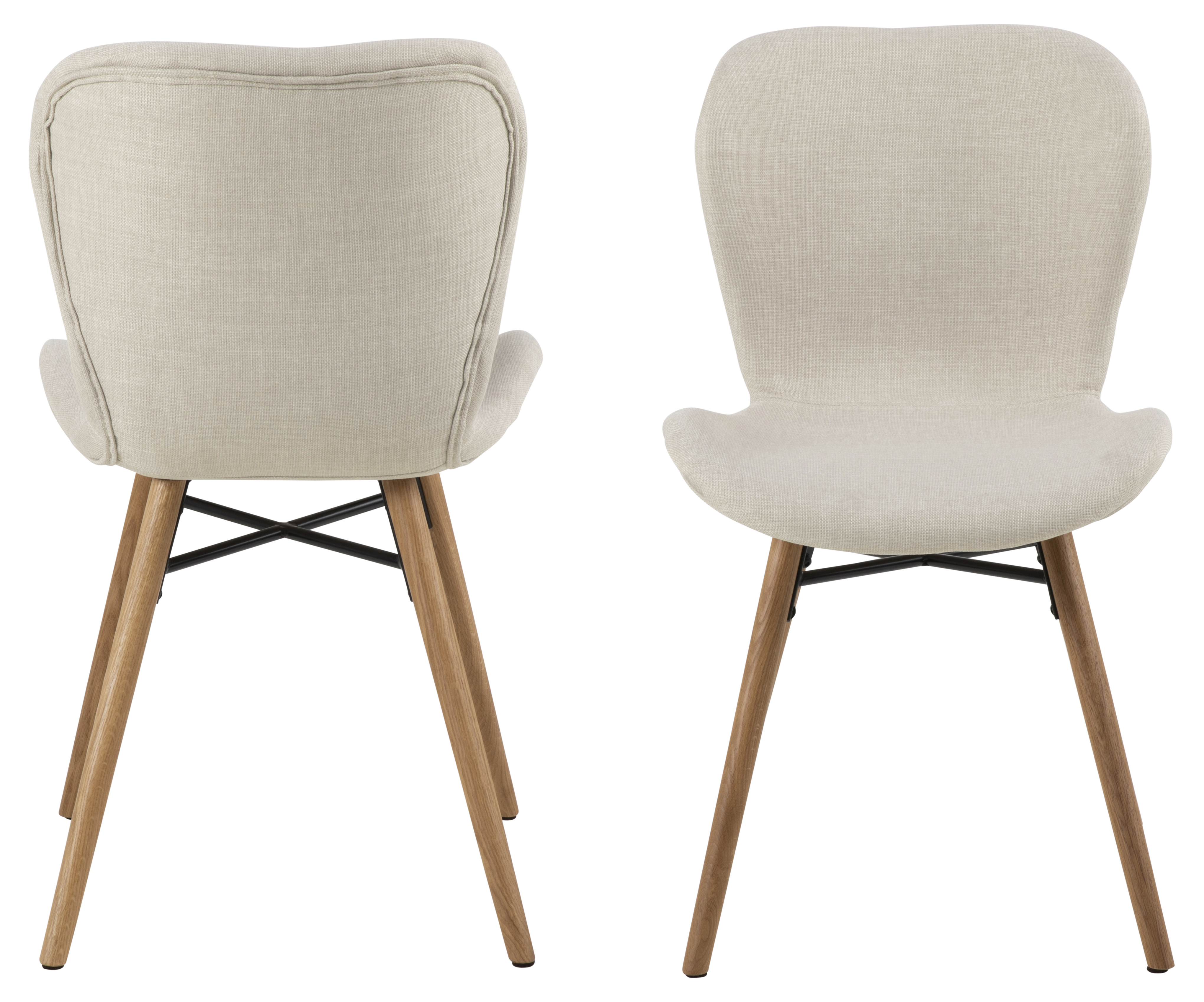 Actona Vierfußstuhl Batilda Beige Actona Vierfußstuhl Batilda Beige