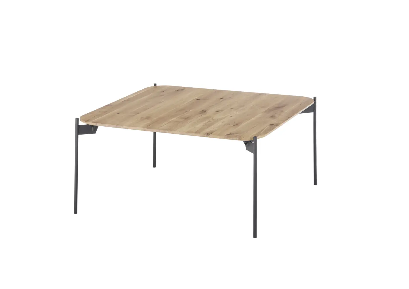 ABP Couchtisch Alto Eiche massiv geölt ca. 80x38x80 cm