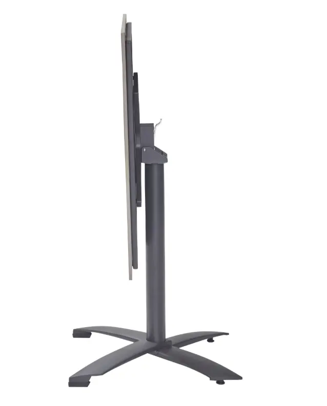 LC Garden Bistrotisch Diwo ca. 70x70 cm Stone Grau/Anthrazit