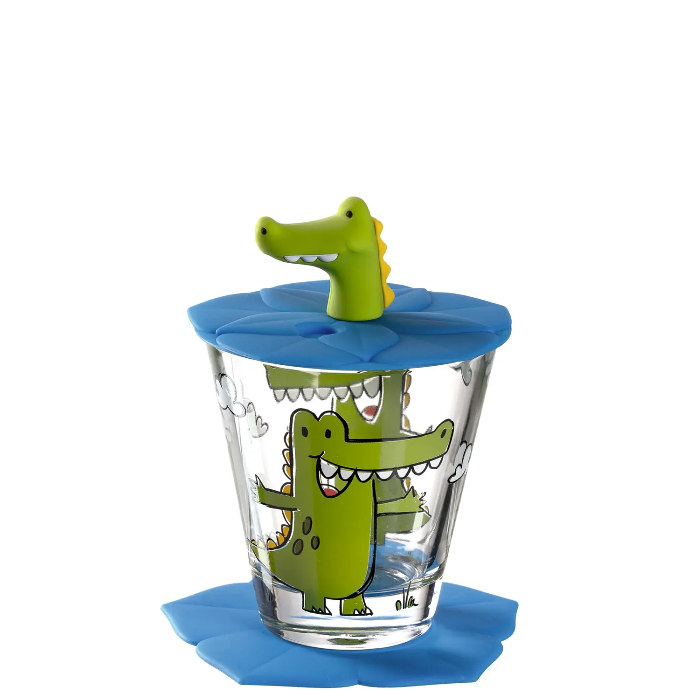 Leonardo Kindertrinkset 3-tlg. Krokodil 
