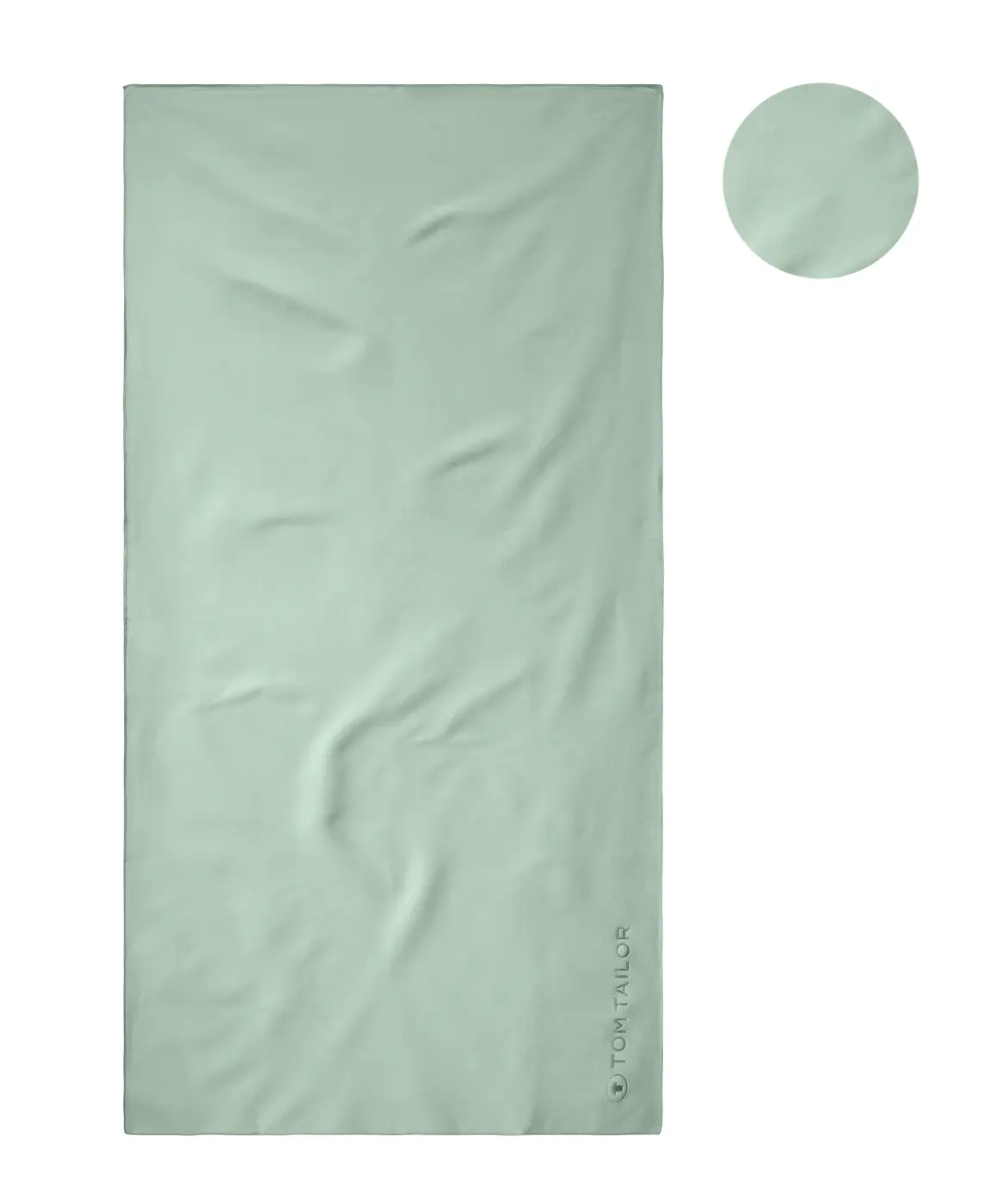 Tom Tailor Fitness Towel fog green 1x 70x140 cm