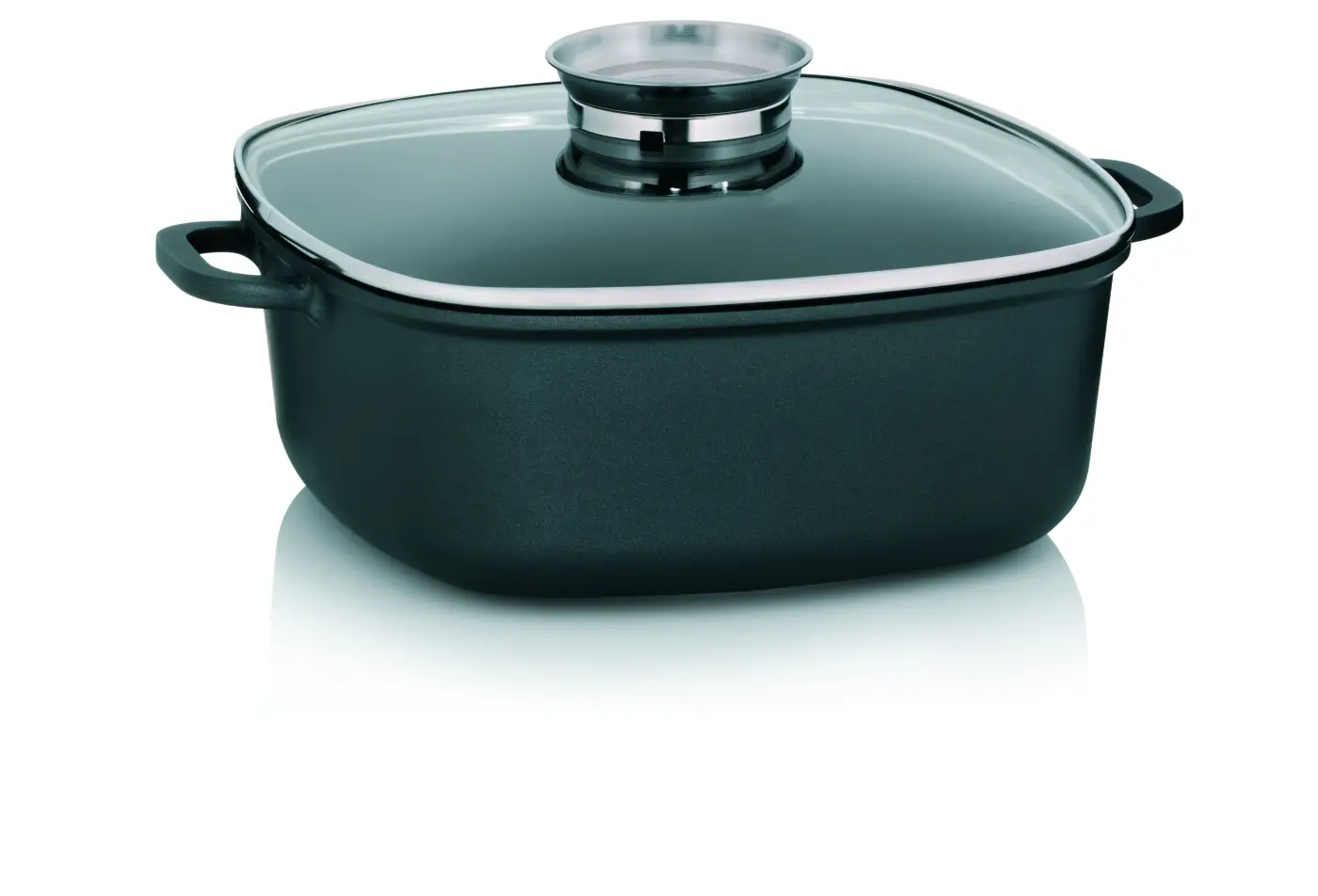 Kela Servierpfanne Kerros Aluguss ca. 28x28x11 cm