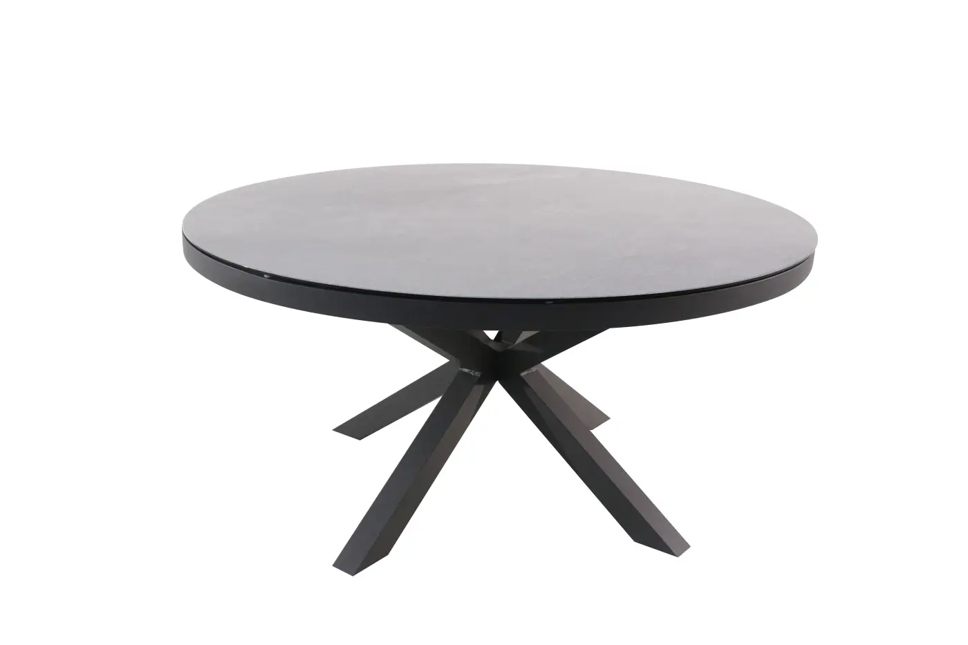 LC Garden Bondino Esstisch rund 150 cm Steingrau/Anthrazit