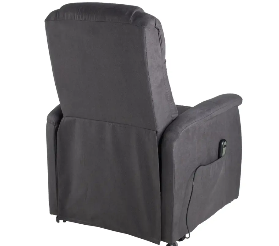 Duo Collection TV-Sessel Delphi Mikrofaser Anthrazit