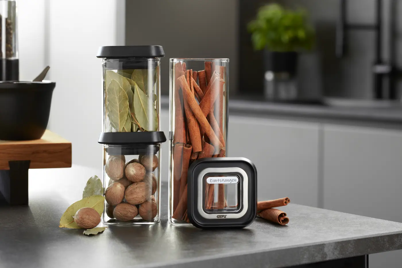 GEFU Vorratsdosen-Set PANTRY, mini,