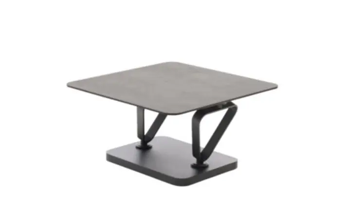 Interliving Couchtisch Serie 6232 Keramik Titan ca. 80/137x80x40 cm 