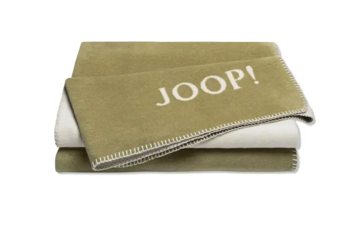 JOOP! Wohndecke Moos/Ecru 150x200 cm