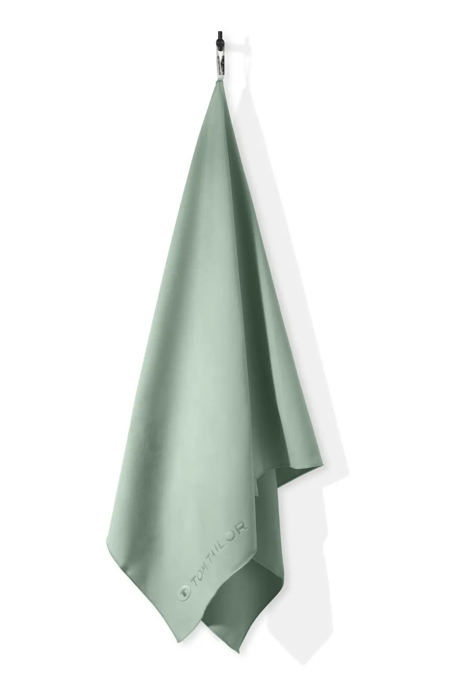 Tom Tailor Fitness Towel fog green 1x 70x140 cm
