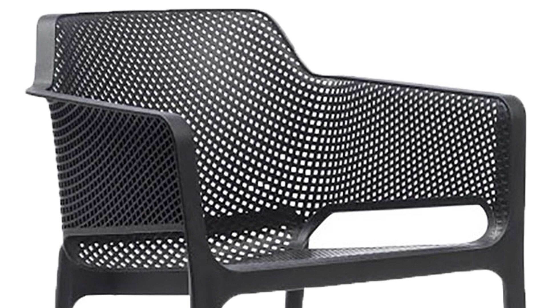 Best Stapelsessel Ohio 61x80x59 cm Anthrazit