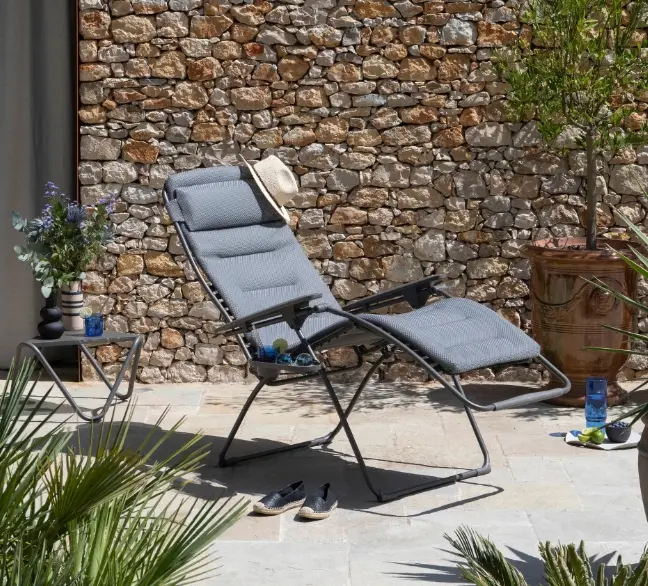 Lafuma Relax-Sessel Futura B Comfort Dunkelgrau/silber ca. 