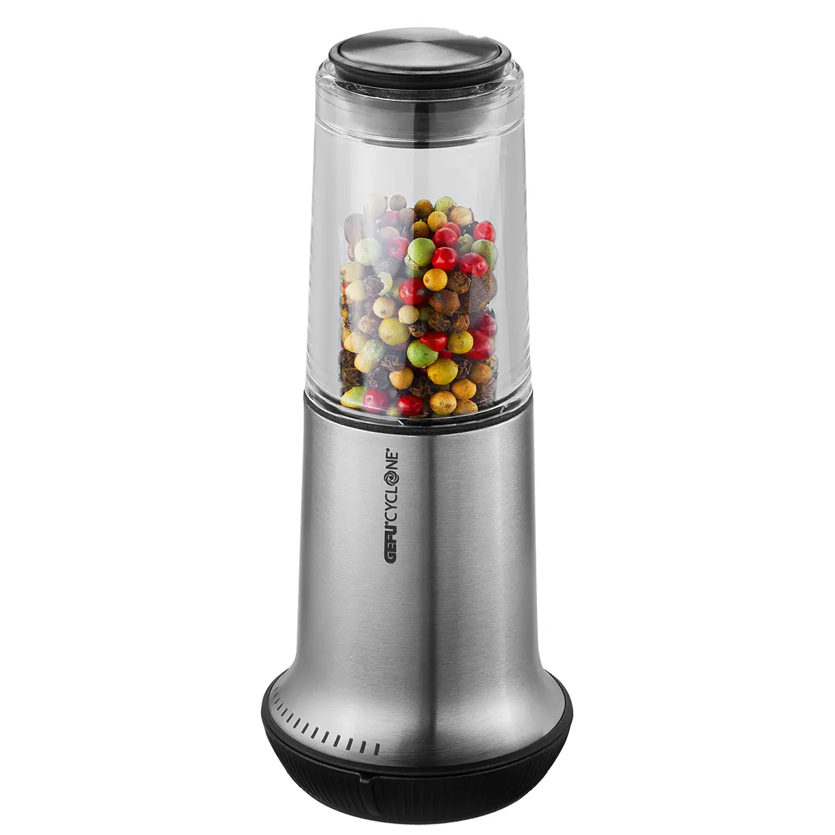 GEFU Salz- oder Pfeffermühle X-PLOSION® silber 18,5 cm