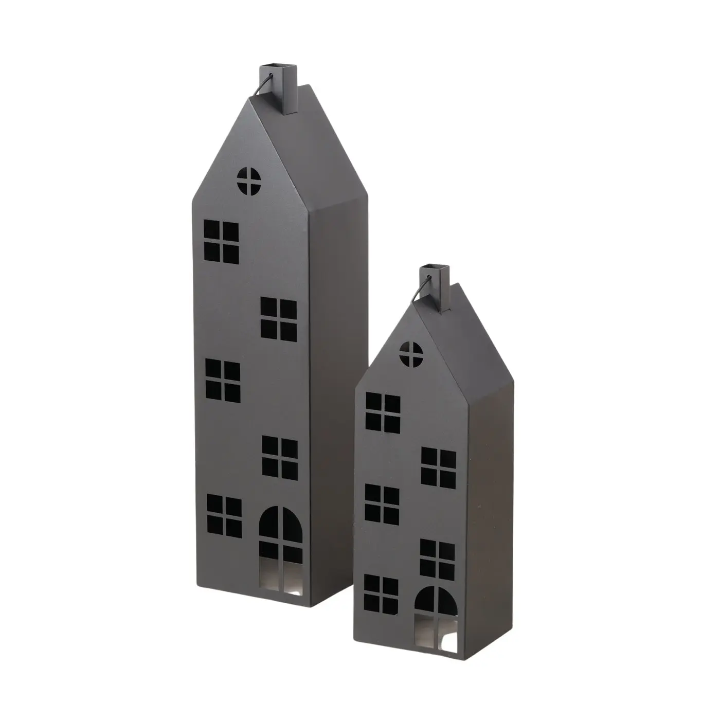 Boltze Laterne Haus klein 22x18x66 cm
