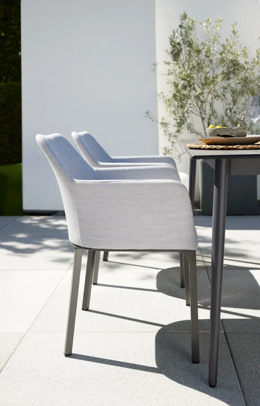 Interliving Polsterstuhl Serie 7003 62x81x62 cm Anthrazit