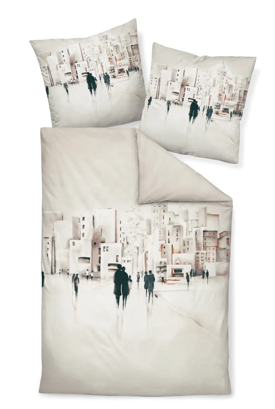 Janine Design Mako-Satin-Bettwäsche 135x200 cm