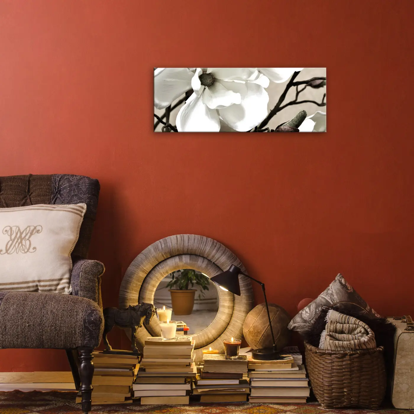 ars graphica Canvas-Slim - Canvas-Slim: Magnolia