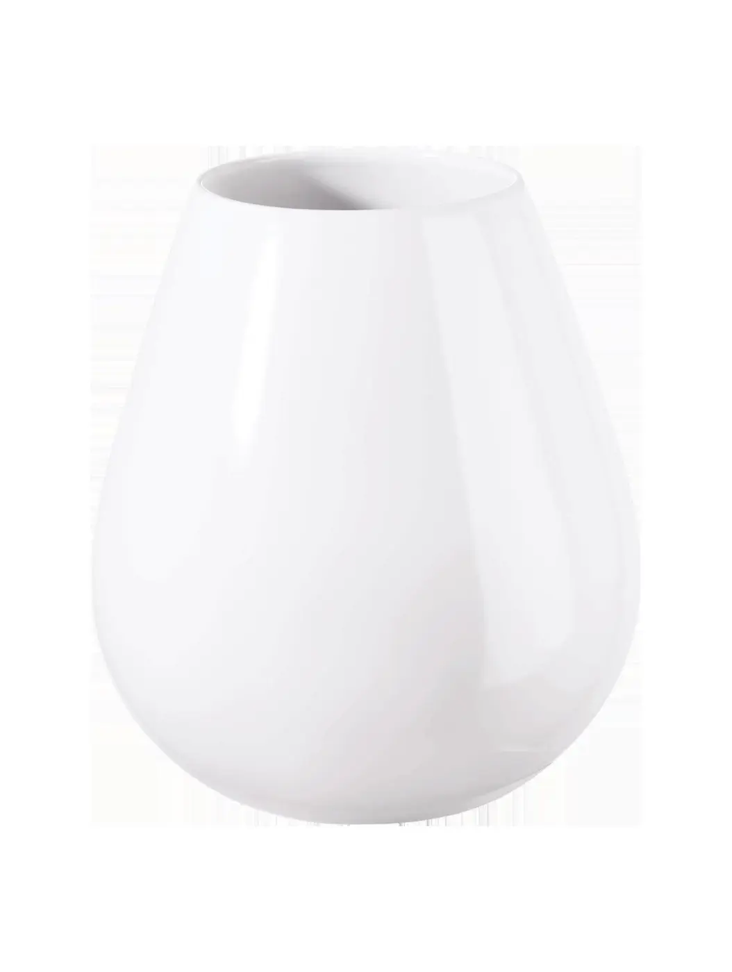 ASA Vase Tropfenform 18 cm Weiß ASA Vase