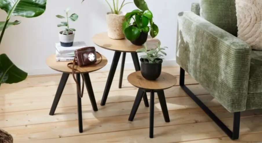 Roomio No. 2002 Couchtisch 3er-Set Eiche natur Roomio No. 2002 Couchtisch 3er-Set Eiche natur