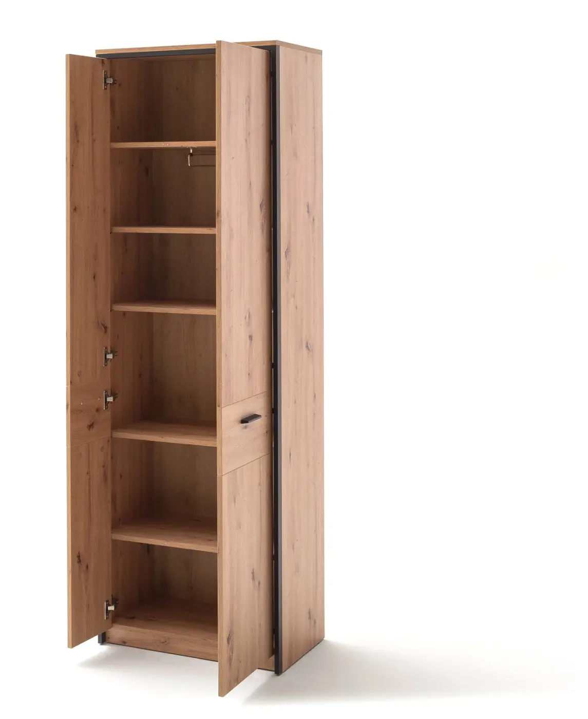 MCA Garderobenschrank Balkeneiche ca.65x196x38 cm