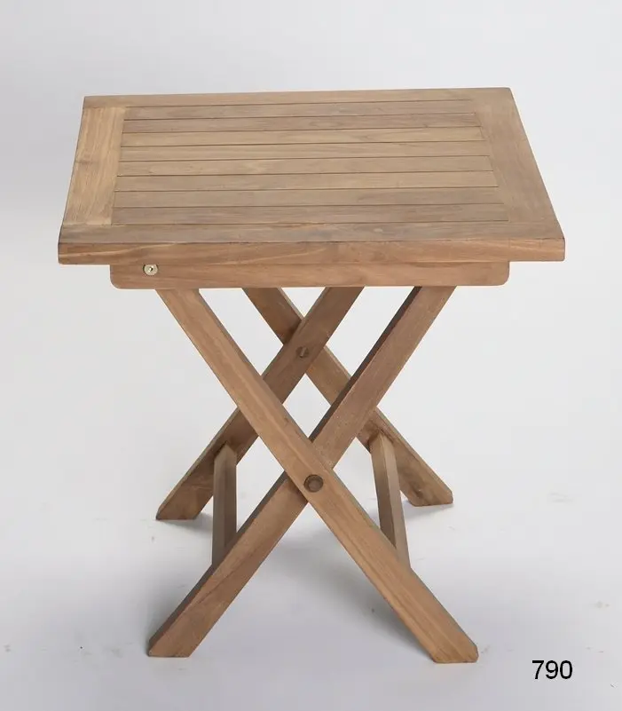 LC Garden Beistelltisch Riva quadratisch Teak 50x50x50 cm