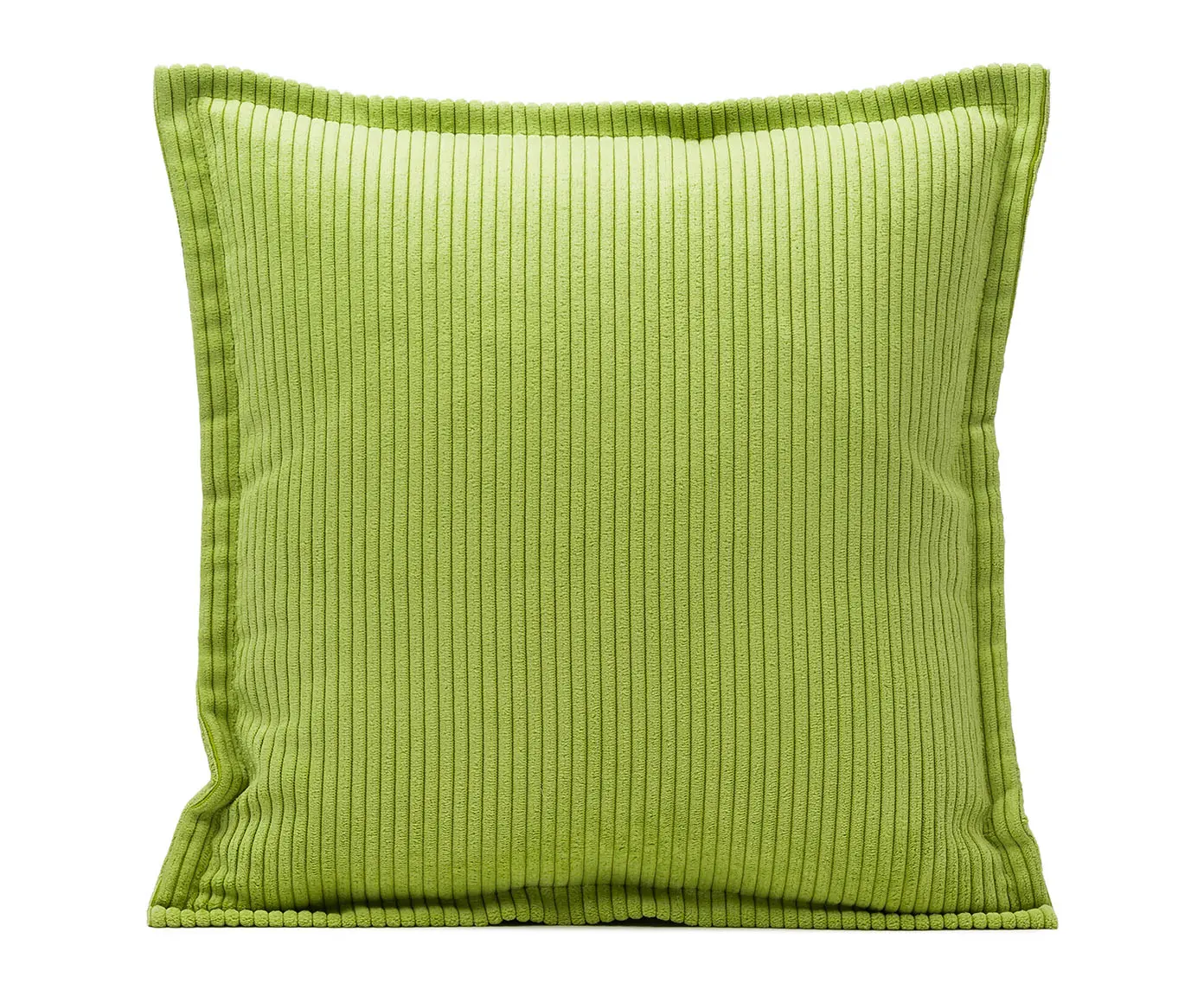 Gözze Capri Kissen Feincord-Optik Grün 50x50 cm