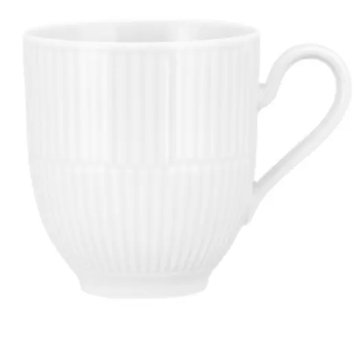 Seltmann Becher mit Henkel 0.35l Amina Weiß