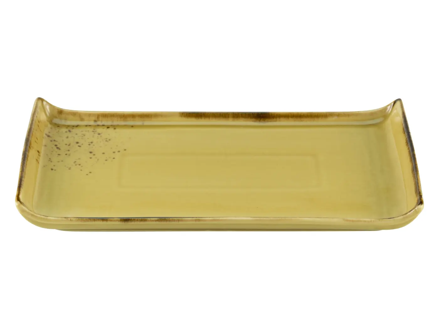 Creatable BBQ Platte, 16,5 x 33 cm Gelb