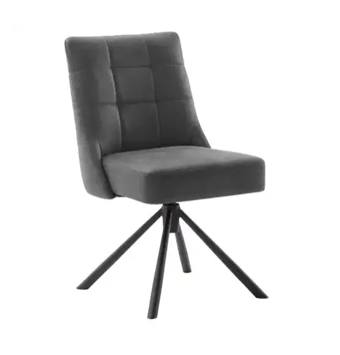 Easy Stuhl Winston Vintagelook anthrazit drehbar ca. 50x87x68 cm