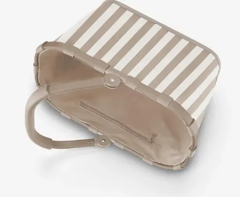 Reisenthel Carrybag Summerstripes Coffee ca. 48x29x28 cm