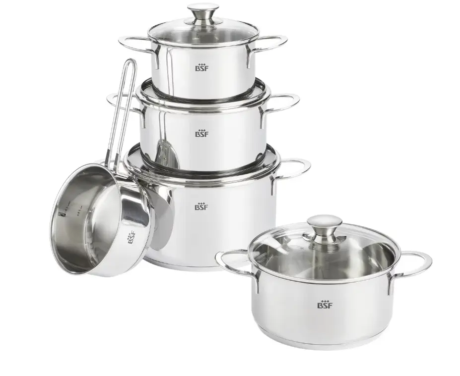 Zwilling 5-tlg. Topfset Edelstahl