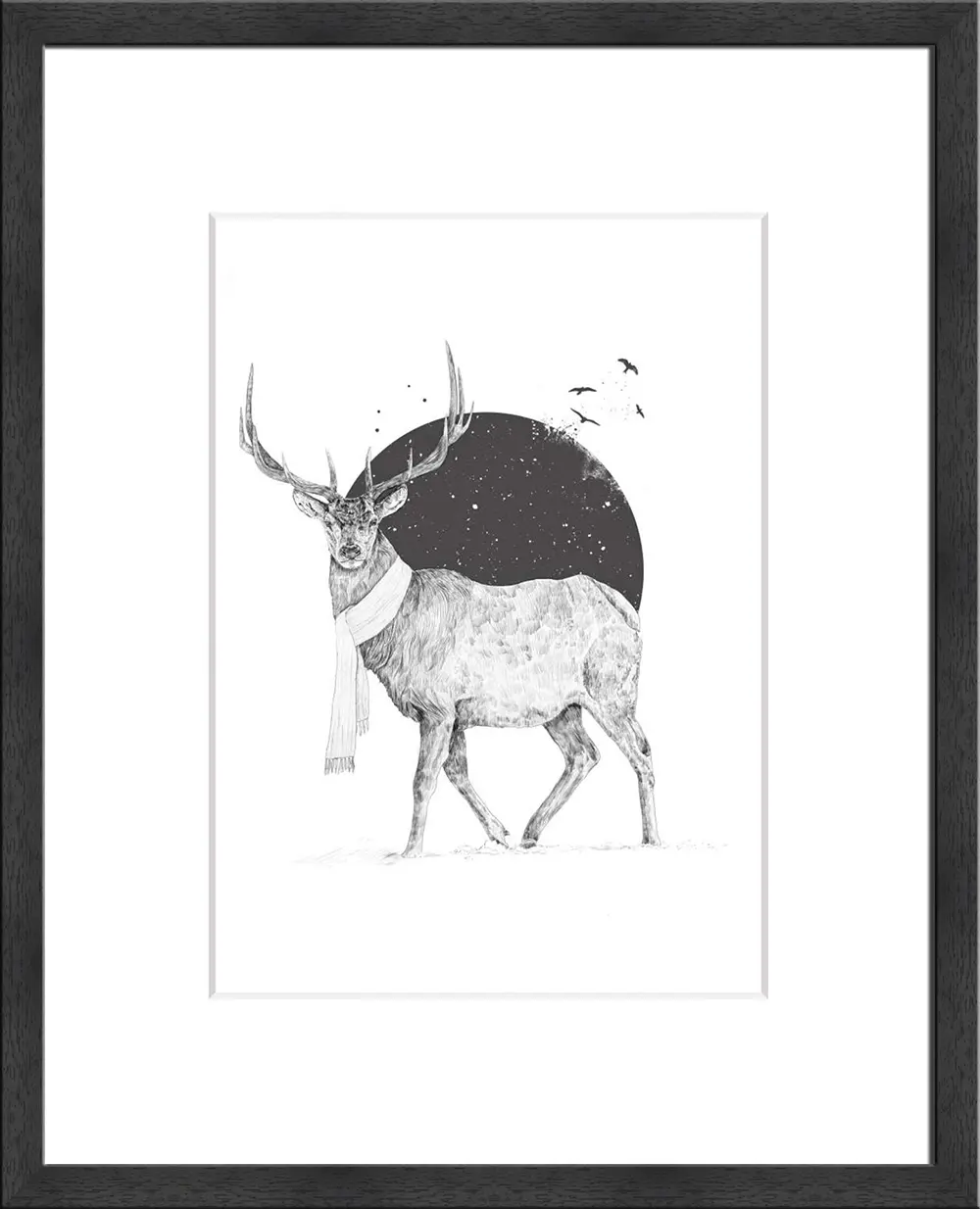 ars graphica Smart-Art 52x42cm - Balazs Solti: Winter is all around