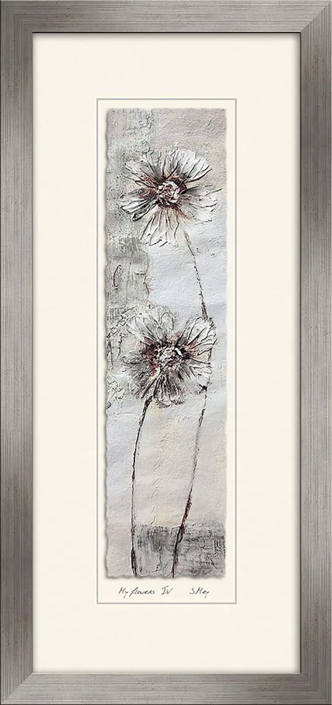 ars graphica Real-Art 76x36cm - Mey: My flowers IV