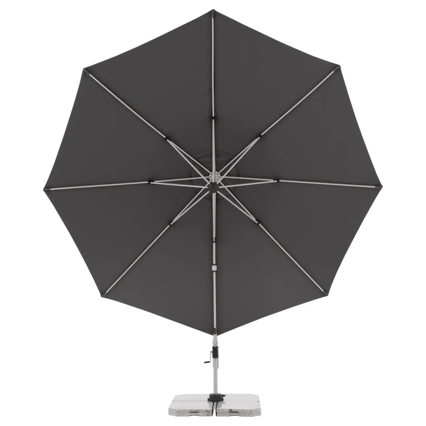 Doppler Pendelschirm ACTIVE ca. 370 cm Durchmesser 8-tlg. Anthrazit Doppler Pendelschirm ACTIVE ca. 370 cm Durchmesser 8-tlg. Anthrazit