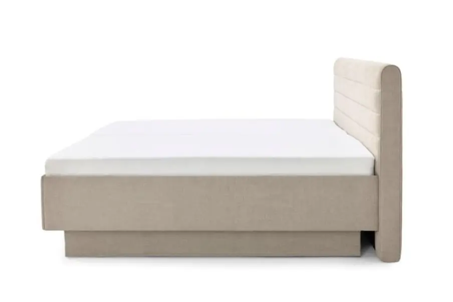 RUF Polsterbett Composium 180x200 cm DLT in Bezug: beige/creme, Matratze H2/H3