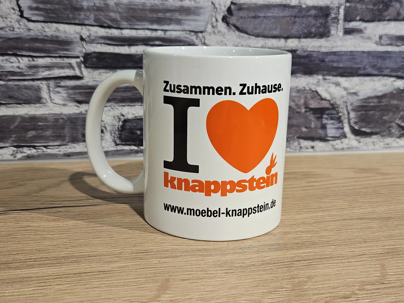 Knappstein Tasse "I love Knappstein" 300ml