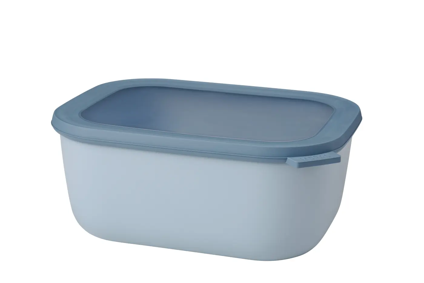 Mepal multischüssel cirqula rechteckig 3000 ml - nordic blue