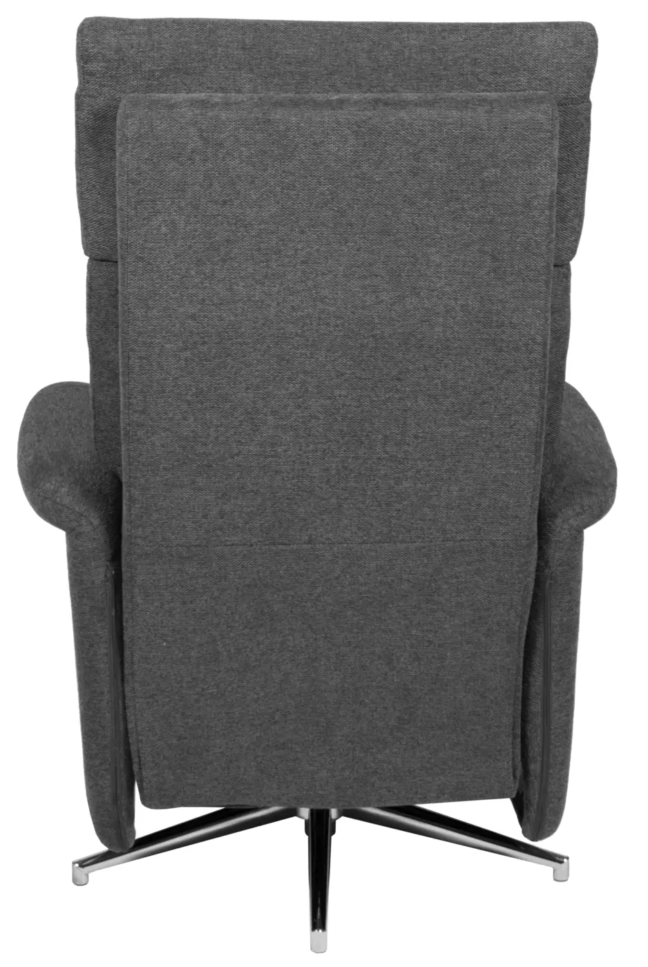 Duo Collection Relax Sessel mit integrierter Fußstütze Thompson Anthrazit, belastbar bis 115 kg