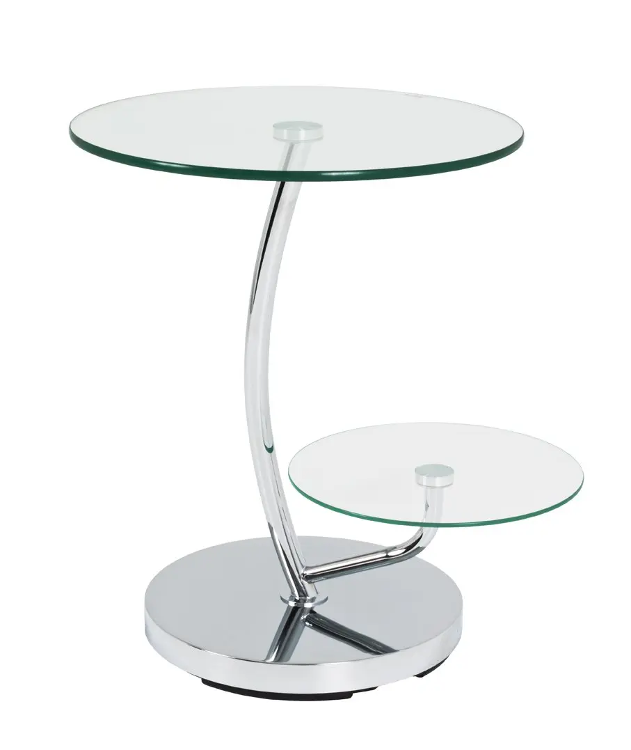 HAKU Beistelltisch Veit chrom