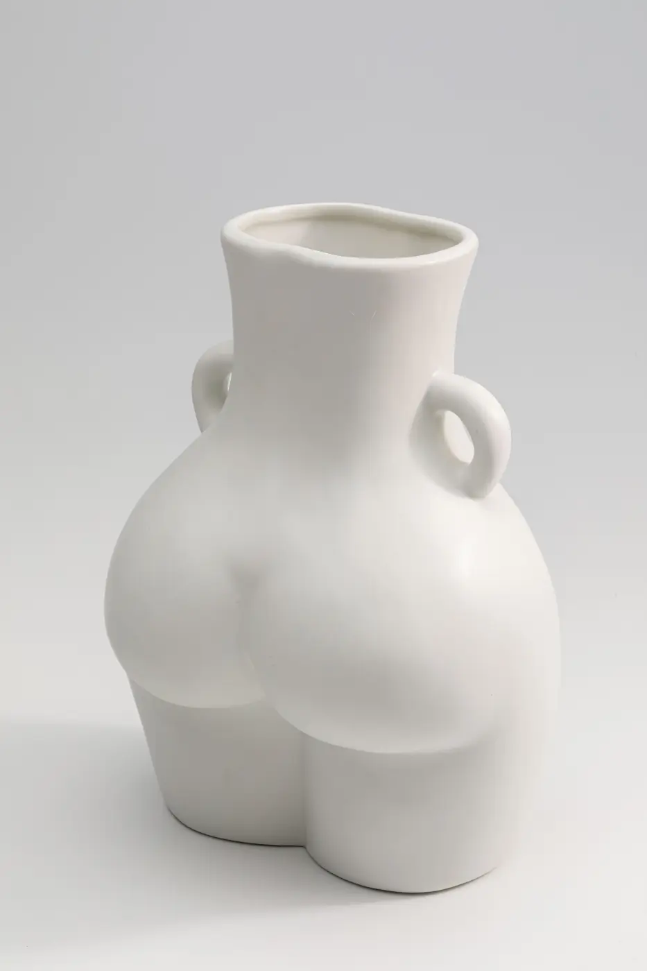 Kare Design Donna Vase 22 cm schwarz