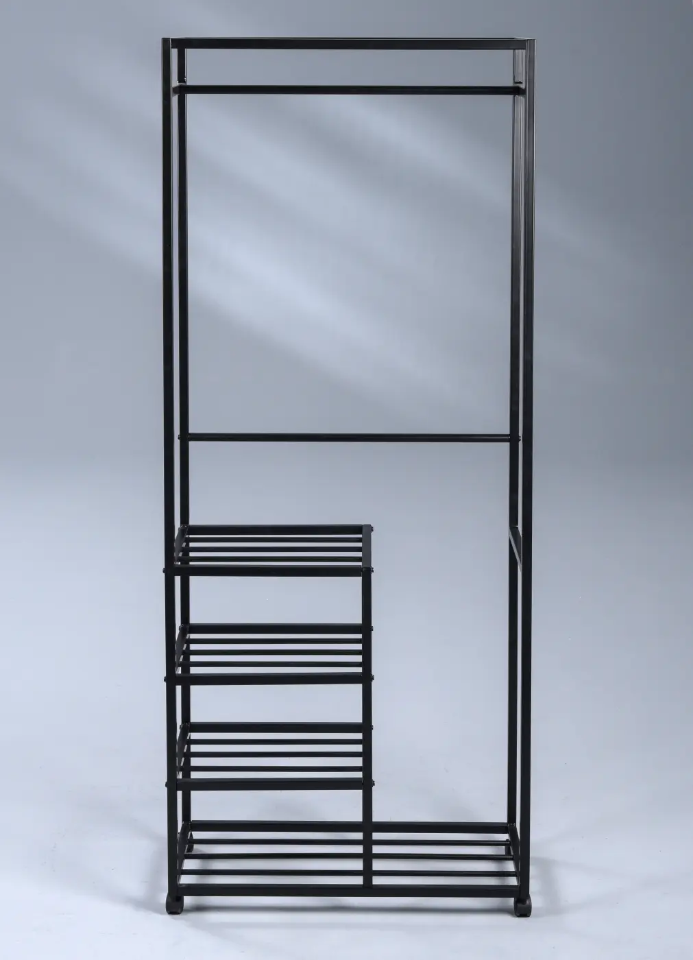 M2 Kollection Garderobe Andorra schwarz 75x183x35 cm