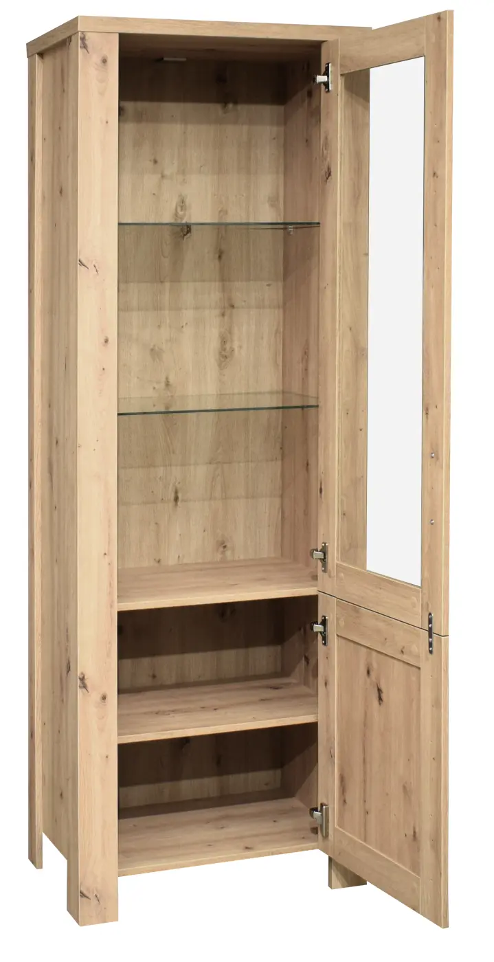 Mäusbacher Vitrine Mares asteiche/wiener geflecht-asteiche