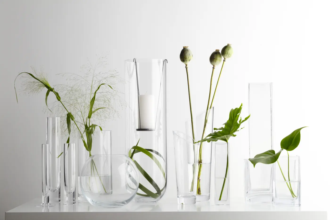 Leonardo Vase DYNAMIC 40 cm klar