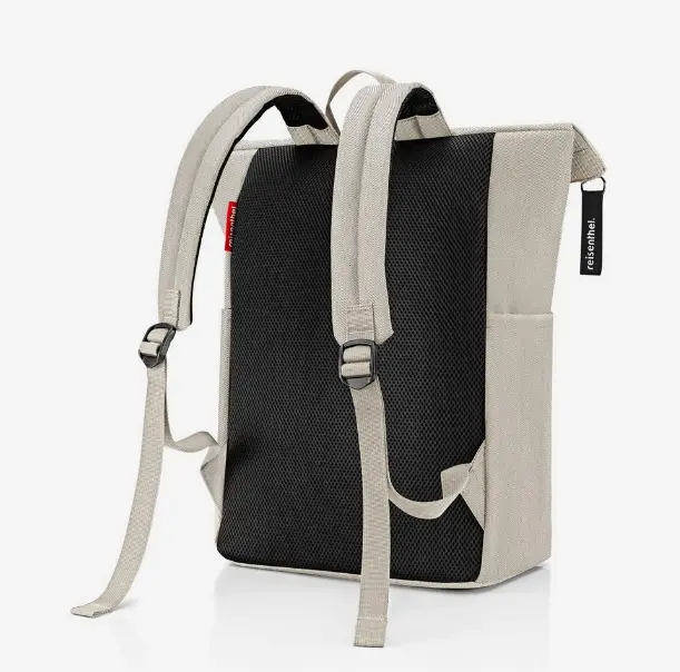Reisenthel Rolltop backpack herringbone sand