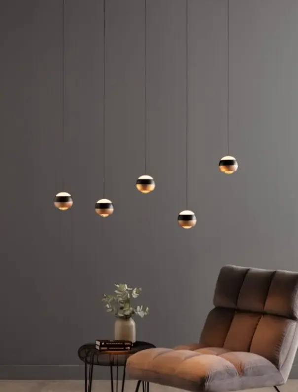 Trio Pendelleuchte Orbit LED ca. 100x11x200 cm